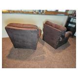 Sherrill Furniture Recliner & Armchair Pair
