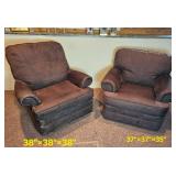 Sherrill Furniture Recliner & Armchair Pair