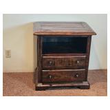 Handsome Double Drawer Side Table from Castle Bromwich