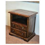 Handsome Double Drawer Side Table from Castle Bromwich
