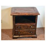 Handsome Double Drawer Side Table from Castle Bromwich