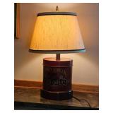 Jersey Cream Butter Cookies Tin Folksy Table Lamp