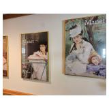 Series of Edouard Manet Exhibit Posters