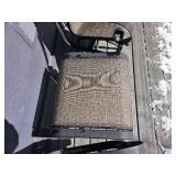 Cast Aluminum Scrolled Swivel Patio Chairs