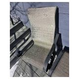 Cast Aluminum Scrolled Swivel Patio Chairs