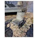 Low Cast Aluminum Conversation Patio Table & Chairs