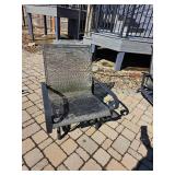 Low Cast Aluminum Conversation Patio Table & Chairs