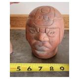 Vintage Mexico Terracotta Folk Art Figures
