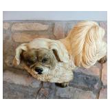 Sweet Life Size Ceramic Pekingese Dog Statue