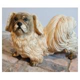 Sweet Life Size Ceramic Pekingese Dog Statue