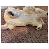 Sweet Life Size Ceramic Pekingese Dog Statue