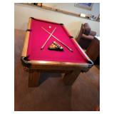 Golden West Billiards Pool Table with Accessories ~ 7