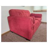 Stunning Retro Bauhaus Tufted Sienna Loveseat