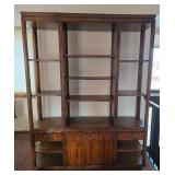 Stunning Mid-Century Modern Vintage Drexel Display Shelf Unit
