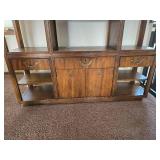 Stunning Mid-Century Modern Vintage Drexel Display Shelf Unit