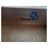 Stunning Mid-Century Modern Vintage Drexel Display Shelf Unit