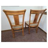 Contemporary Scrolled Wrought Iron Base Dining Table and Chairs