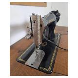 Beautiful Vintage Singer Sewing Machine - Mounted in Table - AE092773