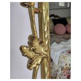 Opulent Vintage Gold Gilt Accent Mirror