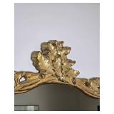 Opulent Vintage Gold Gilt Accent Mirror