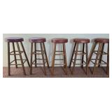 Classic Vintage Barstool Set - (5)
