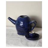 *SIGNED* Cobalt Studio Art Ceramic Teapot