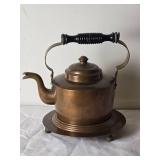Antique Copper Kettle Teapot