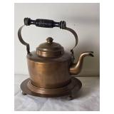 Antique Copper Kettle Teapot