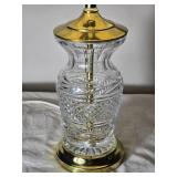 Glistening Vintage Waterford Crystal Table Lamp