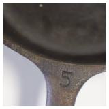 Wagner Ware #5 Cast Iron Skillet - Made in USA