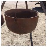Massive Cast Iron Cauldron