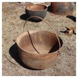 Massive Cast Iron Cauldron