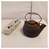 Used Cast Iron Kettle