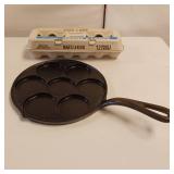 Wagner Ware Cast Iron Swedish Cake Pan (Svensk Plette Pan) - Heja Sverige!
