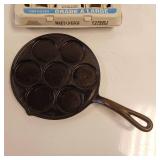 Wagner Ware Cast Iron Swedish Cake Pan (Svensk Plette Pan) - Heja Sverige!
