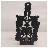 Vintage Cast Iron Letter or Napkin Holder