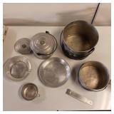 Vintage Tin Dish Camping Set