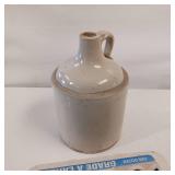 Ceramic Stoneware Jug w/handle - no flaws