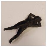 Vintage Cast Iron Naughty Nelly Boot Jack!