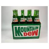 Vintage Unopned 8 Pack of Mountain Dew Bottles