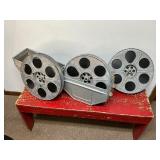 Large Movie Reels of the "Great Shikar" in Canister