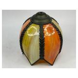 Slag Glass Tulip Lamp Shade