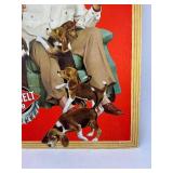 1943 Minneapolis Brewing Co. Grain Belt Beer Cardboard Standup Store Display