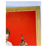 1943 Minneapolis Brewing Co. Grain Belt Beer Cardboard Standup Store Display