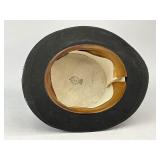Antique Beaver Fur Black Top Hat