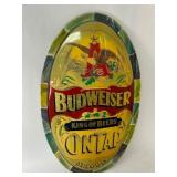 Budweiser On Tap Plastic Sign