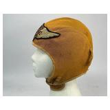 Vintage Harley Davidson Motor Cycle Skull Cap with Patch