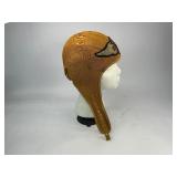 Vintage Harley Davidson Motor Cycle Skull Cap with Patch