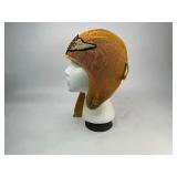 Vintage Harley Davidson Motor Cycle Skull Cap with Patch