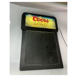 Coors Light Readerboard